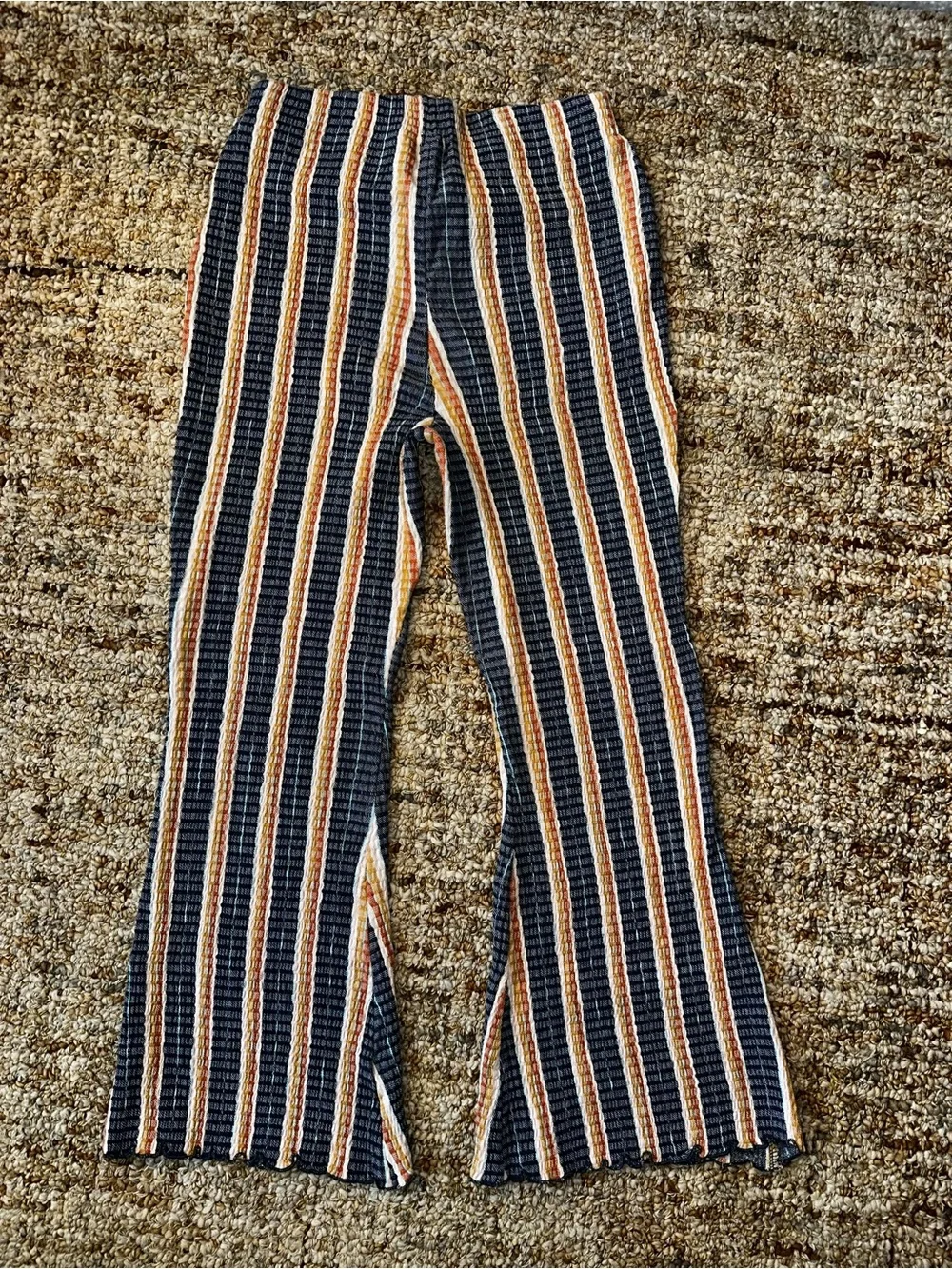 Free People Navy, Women’s Flare Pants